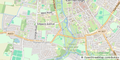 Map of Cambridge