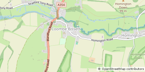 Map of Salisbury, Wiltshire