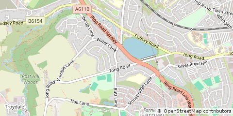 Map of Leeds
