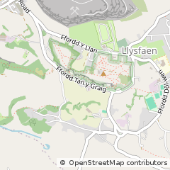 Map of Llysfaen, Conwy