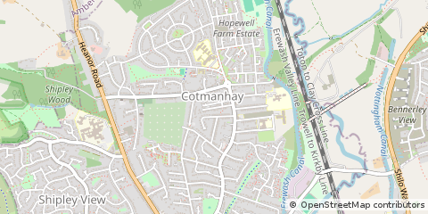 Map of Derby, Derbyshire