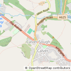 Map of Hope Valley, Derbyshire