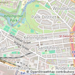 Map of Glasgow