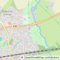 Map of Hook, Hampshire