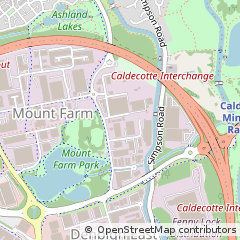 Map of Milton Keynes