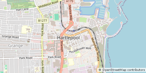 Map of Hartlepool