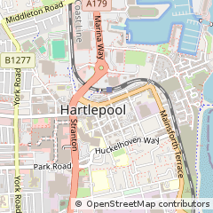 Map of Hartlepool