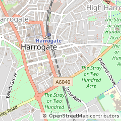 Map of Harrogate