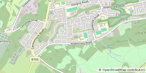Map of Glasgow