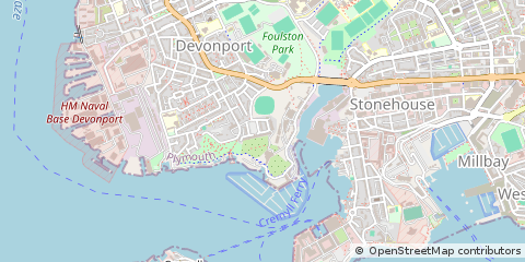 Map of Plymouth