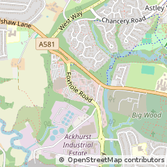 Map of Chorley