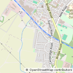 Map of Cambridge, Cambs