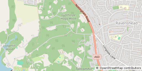 Map of Nottingham