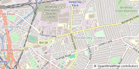 Map of Birmingham