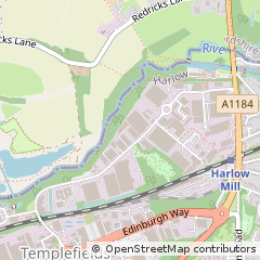 Map of Harlow