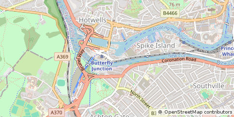 Map of Bristol