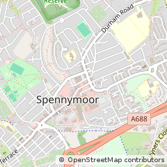 Map of Spennymoor