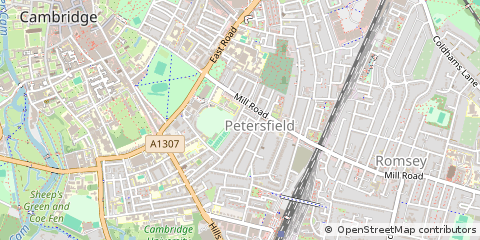 Map of Cambridgeshire