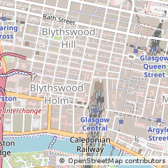 Map of Glasgow