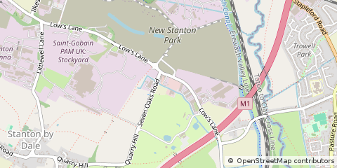 Map of Ikeston, Derbyshire