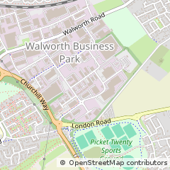 Map of Andover, Hampshire