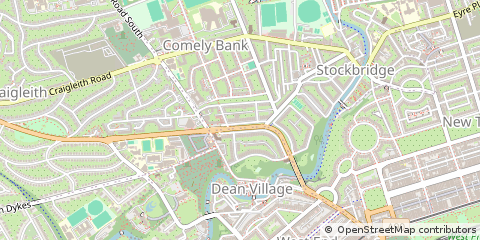 Map of Edinburgh