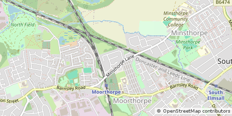 Map of Pontefract