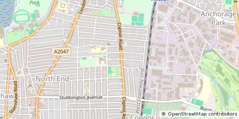 Map of Portsmouth, Hampshire