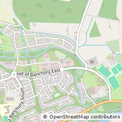 Map of Banchory, Aberdeenshire