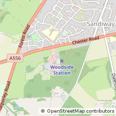 Map of Northwich, Cheshire