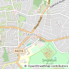 Map of Swansea