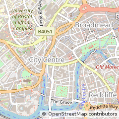 Map of Bristol, Avon
