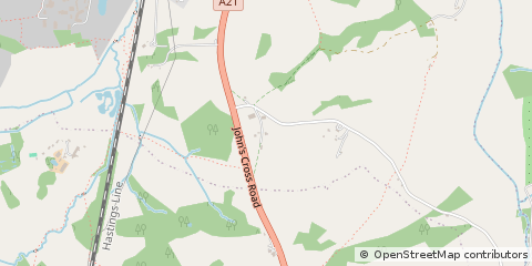 Map of Robertsbridge