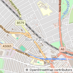 Map of Luton, Bedfordshire
