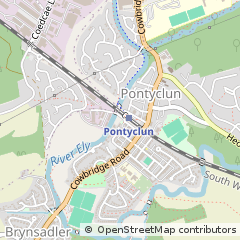 Map of Pontyclun