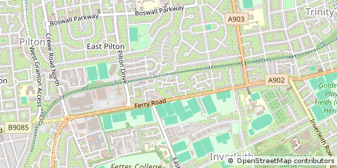 Map of Edinburgh