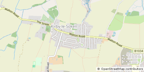 Map of Frinton-on-SEA, Essex
