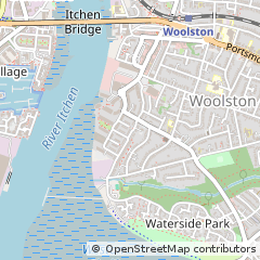 Map of Southampton