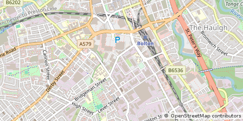 Map of Bolton