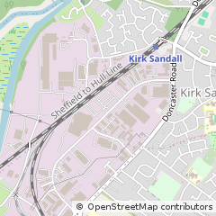 Map of Doncaster, South Yorkshire