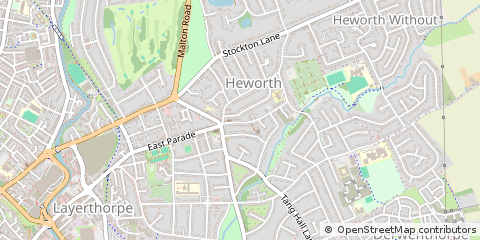 Map of York
