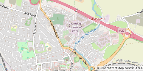 Map of Fareham, Hampshire