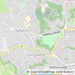 Map of Swansea
