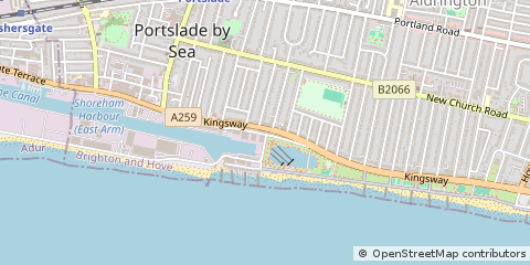 Map of Hove, BN3 6HJ