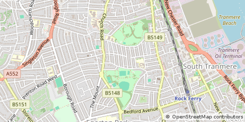 Map of Birkenhead