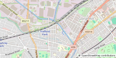 Map of Manchester