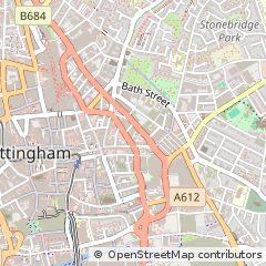 Map of Nottingham