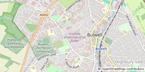 Map of Nottingham