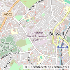 Map of Nottingham