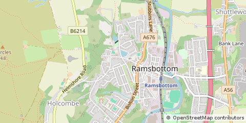 Map of Bury